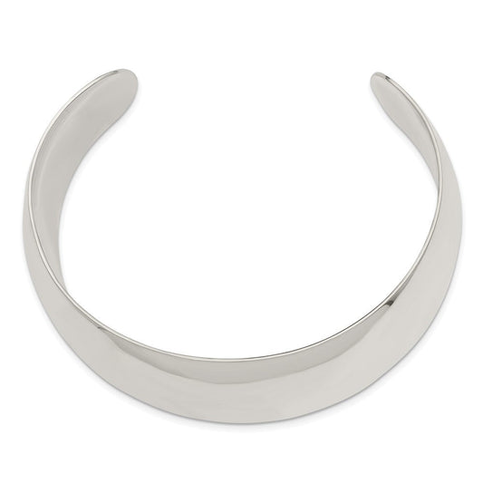 Sterling Silver 28.5mm Cuff Bangle Bracelet QB342