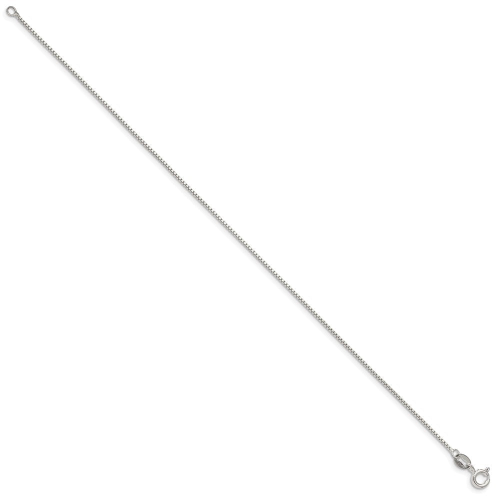 Sterling Silver .9mm Box Chain QBX019-8