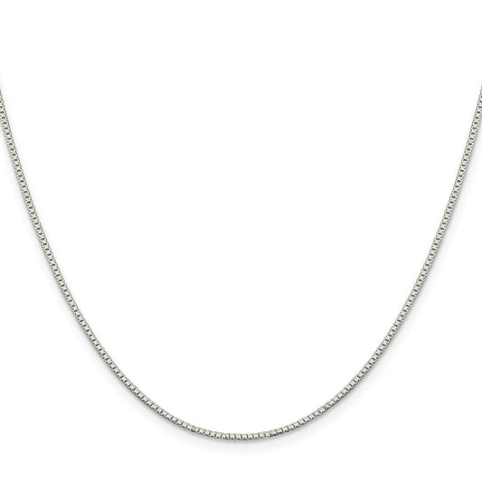 Sterling Silver 1.1mm Box ChainQBX022