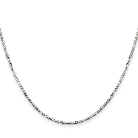 Sterling Silver 1.4mm Box ChainQBX026