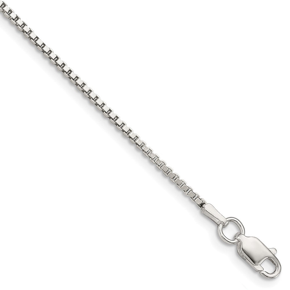 Sterling Silver 1.4mm Box Chain QBX026-8
