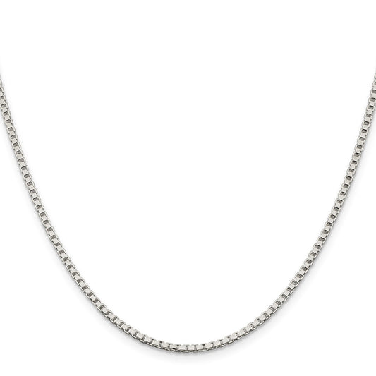 Sterling Silver 2mm Box ChainQBX040