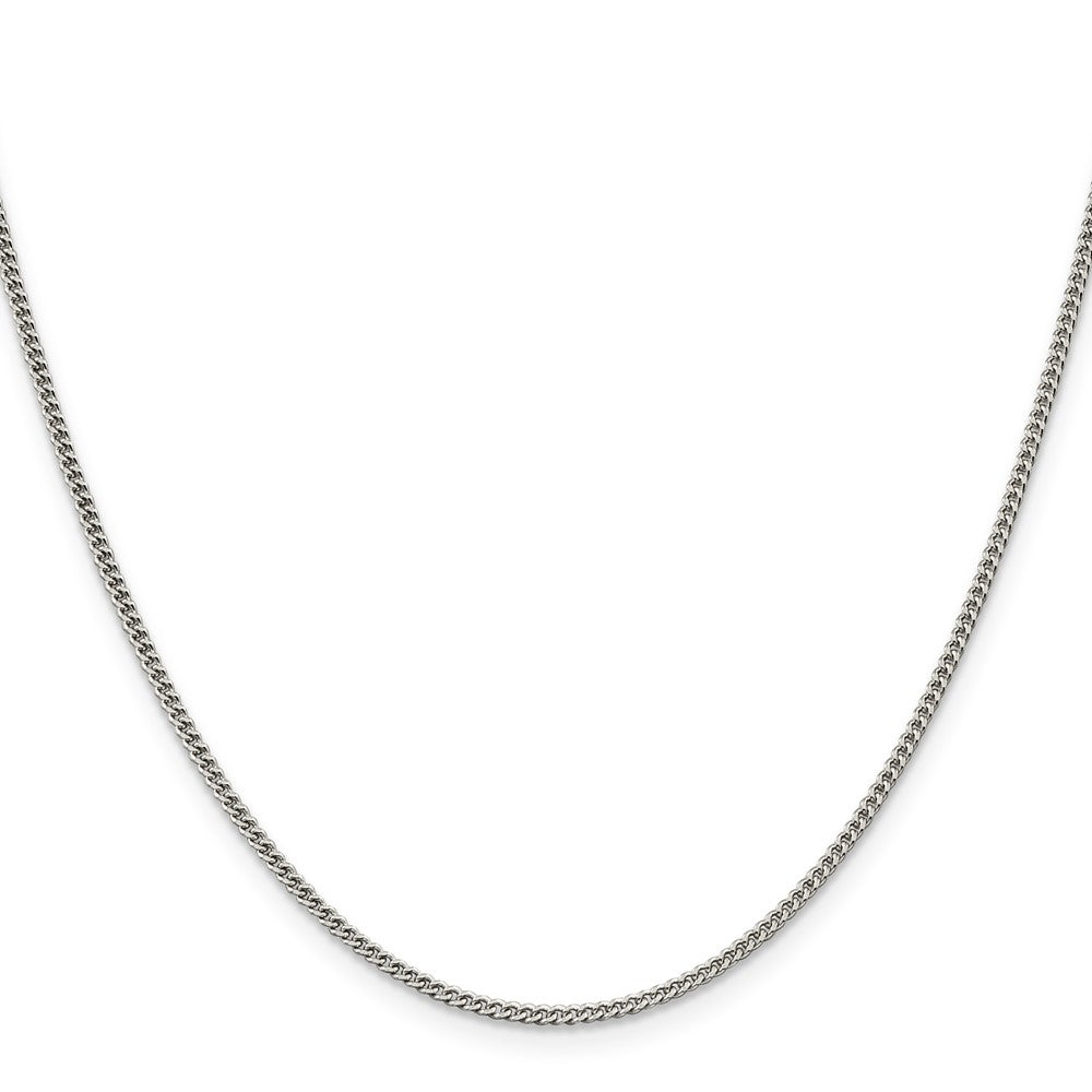 Sterling Silver 1.75mm Curb ChainQCB050