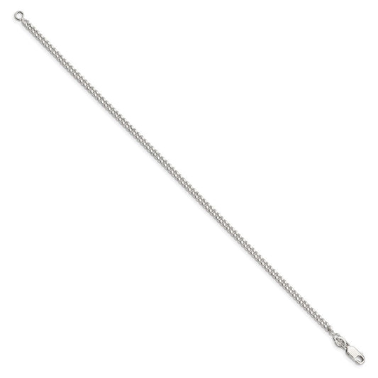 Sterling Silver 3mm Curb Chain QCB080-8