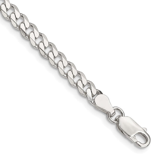 Sterling Silver 4.5mm Curb Chain QCB120-8