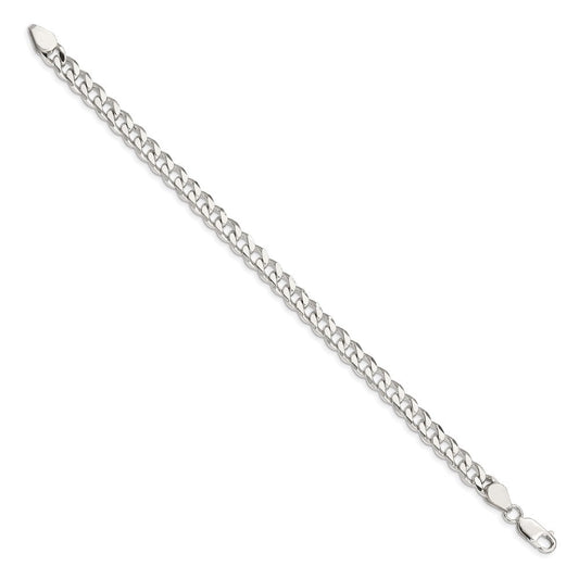 Sterling Silver 6.5mm Curb Chain QCB180-8