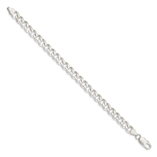 Sterling Silver 7.5mm Curb Chain QCB200-8
