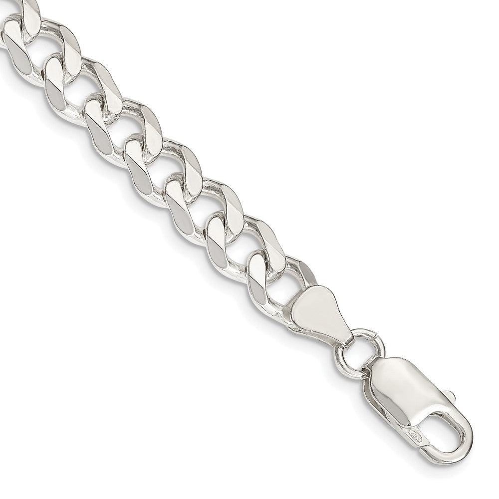 Sterling Silver 7.5mm Curb Chain QCB200-8