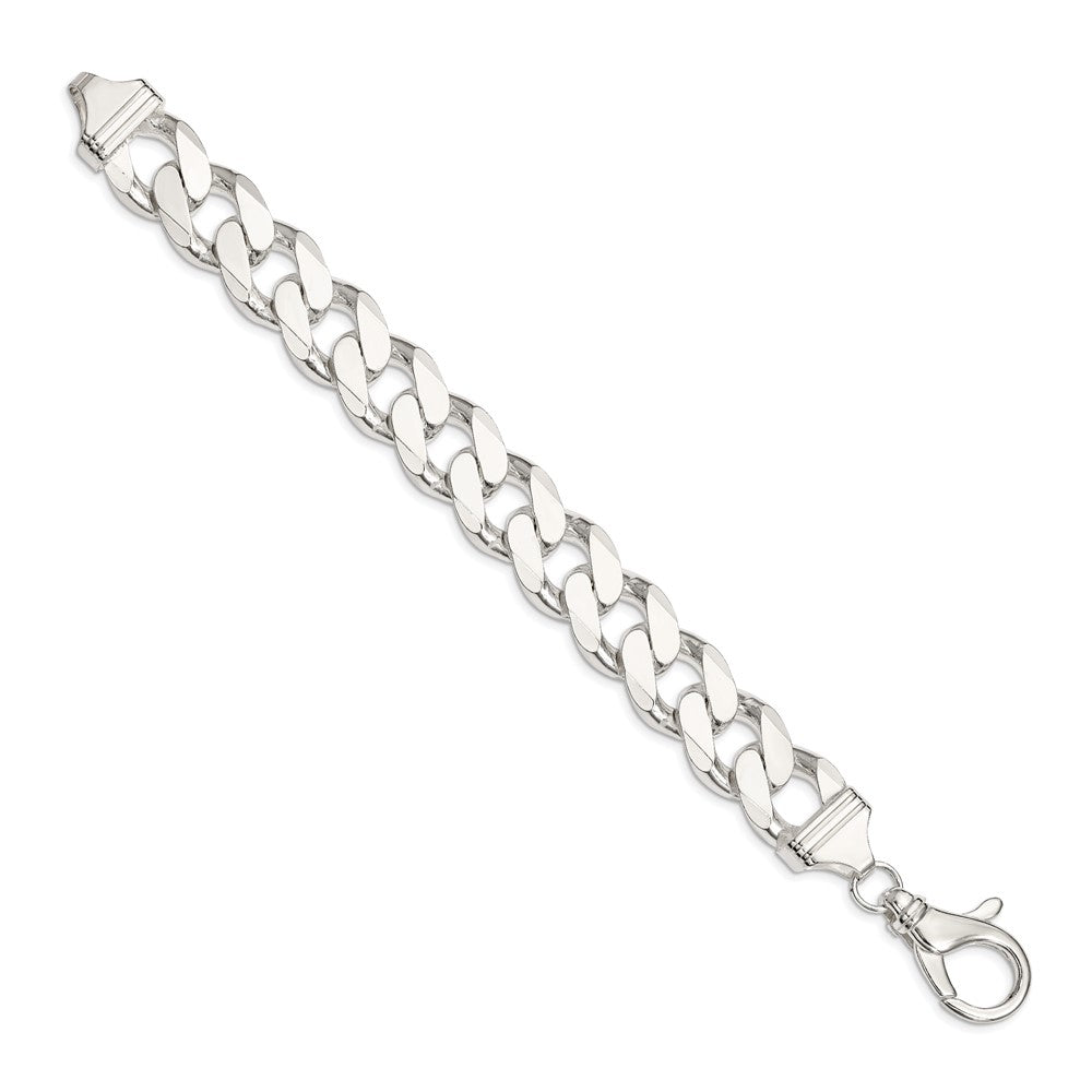 Sterling Silver 16.25mm Curb Chain QCB450-8
