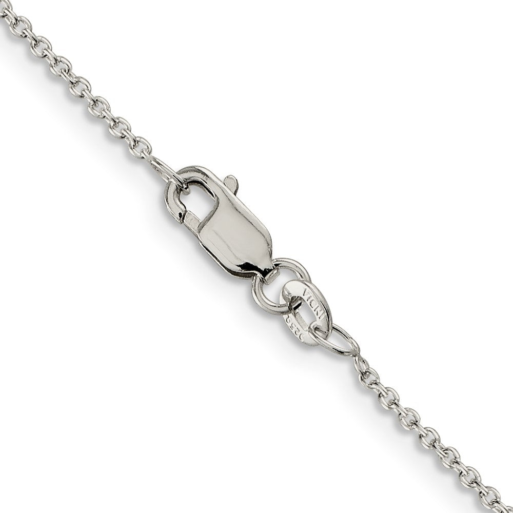 Sterling Silver 1.25mm Cable ChainQCL035