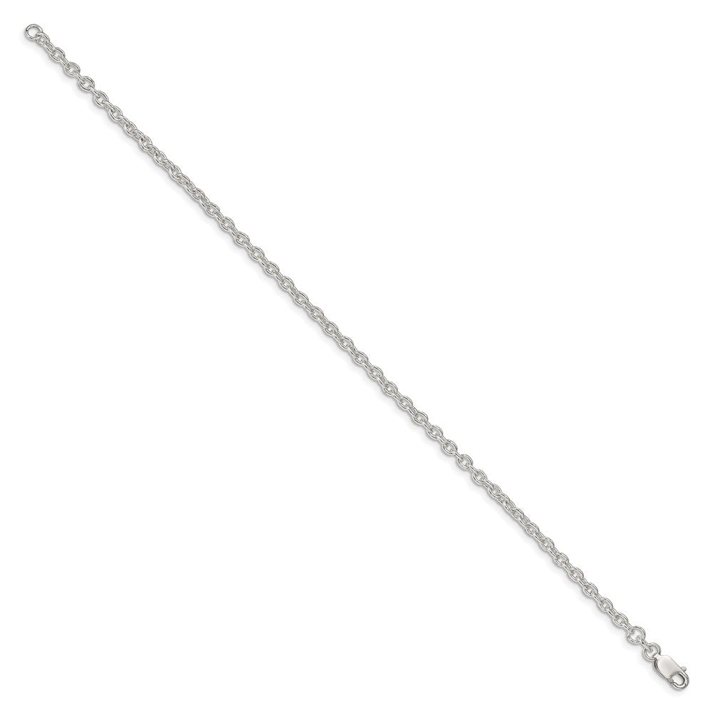 Sterling Silver 2.75mm Cable Chain QCL080-8