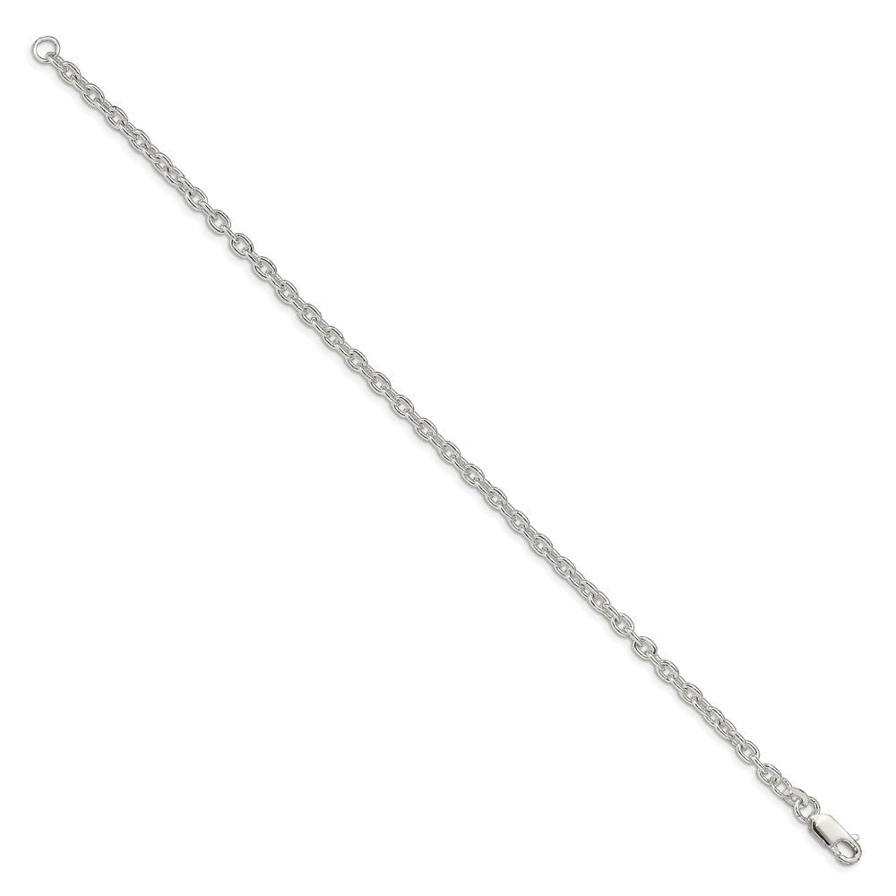 Sterling Silver 3.5mm Cable Chain QCL100-8