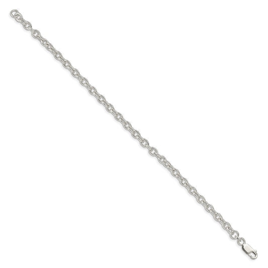 Sterling Silver 4.5mm Cable Chain QCL120-8