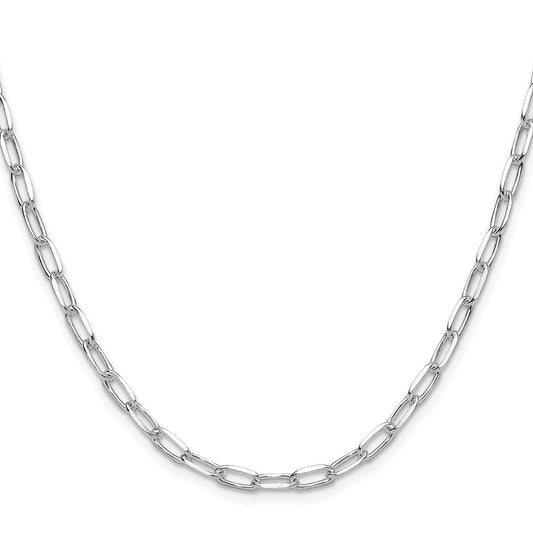 Sterling Silver Rhodium-plated 3.85mm D/C Forzantine ChainQDFC100R