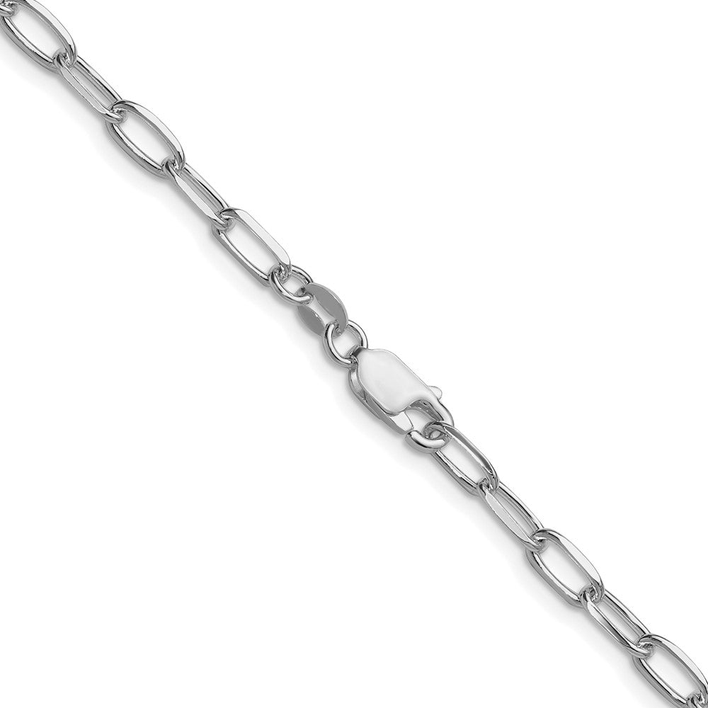 Sterling Silver Rhodium-plated 3.85mm D/C Forzantine ChainQDFC100R