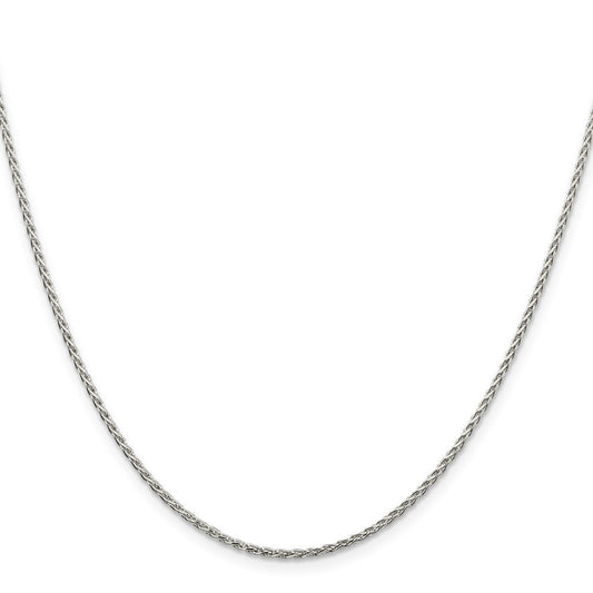 Sterling Silver 1.5mm Diamond-cut Spiga ChainQDS045