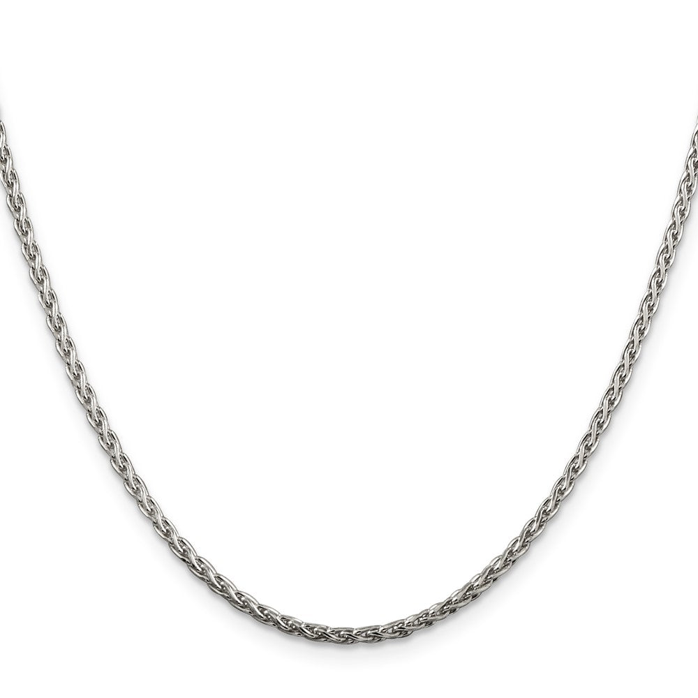 Sterling Silver 2mm Diamond-cut Spiga ChainQDS060