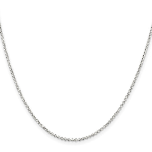 Sterling Silver 1.5mm Rolo ChainQFC103