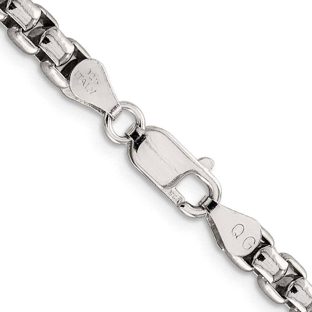 Sterling Silver 5.2mm Round Box ChainQFC127
