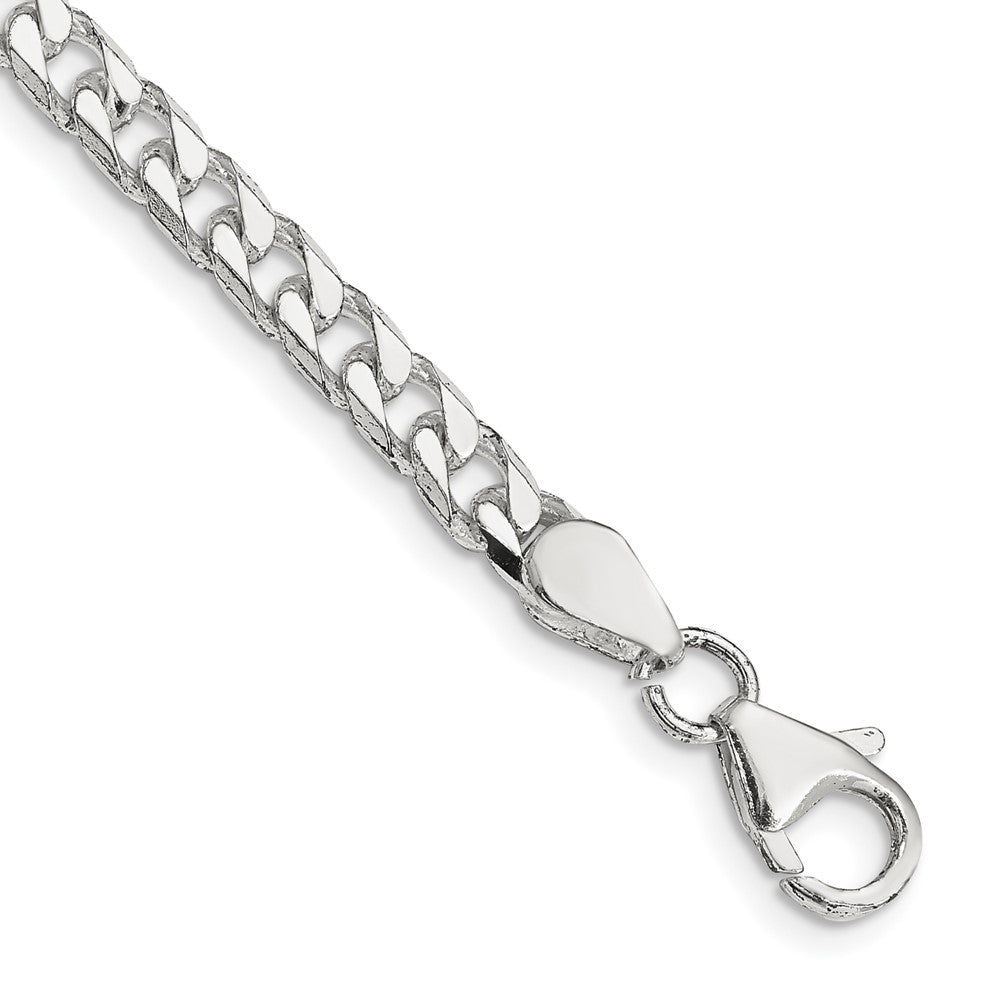 Sterling Silver Polished 5mm Curb Chain QFC147-8