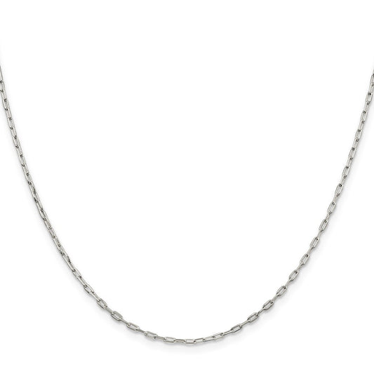 Sterling Silver 1.75mm Elongated Open Link ChainQFC155