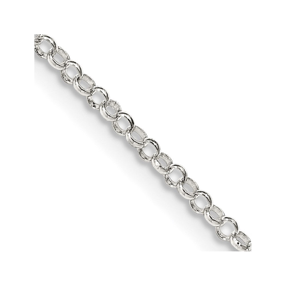 Sterling Silver 2mm Rolo ChainQFC1