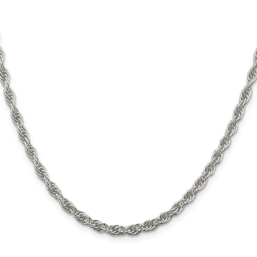 Sterling Silver 3.8mm Loose Rope ChainQFC208