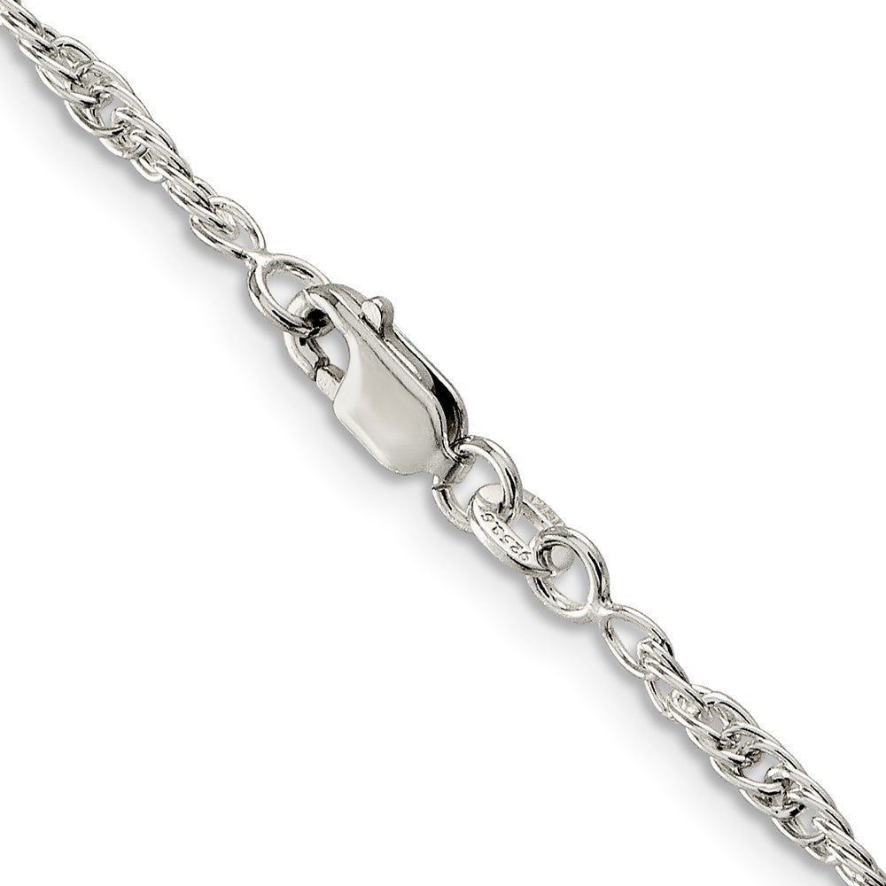 Sterling Silver 2.5mm Loose Rope ChainQFC45