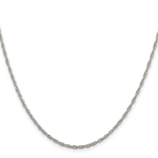 Sterling Silver 1.95mm Loose Rope ChainQFC46