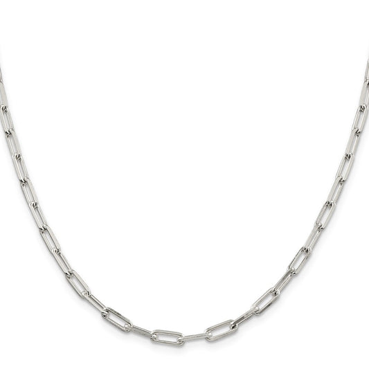 Sterling Silver 4.25mm Elongated Open Link ChainQFC54