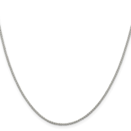 Sterling Silver 1.6mm Corona ChainQFC61