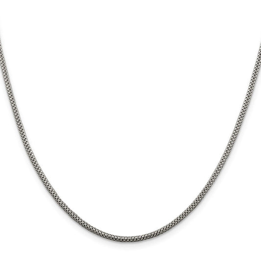 Sterling Silver 2mm Corona ChainQFC62