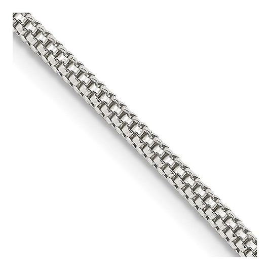 Sterling Silver 2mm Corona ChainQFC62
