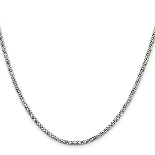 Sterling Silver 2.4mm Corona ChainQFC63