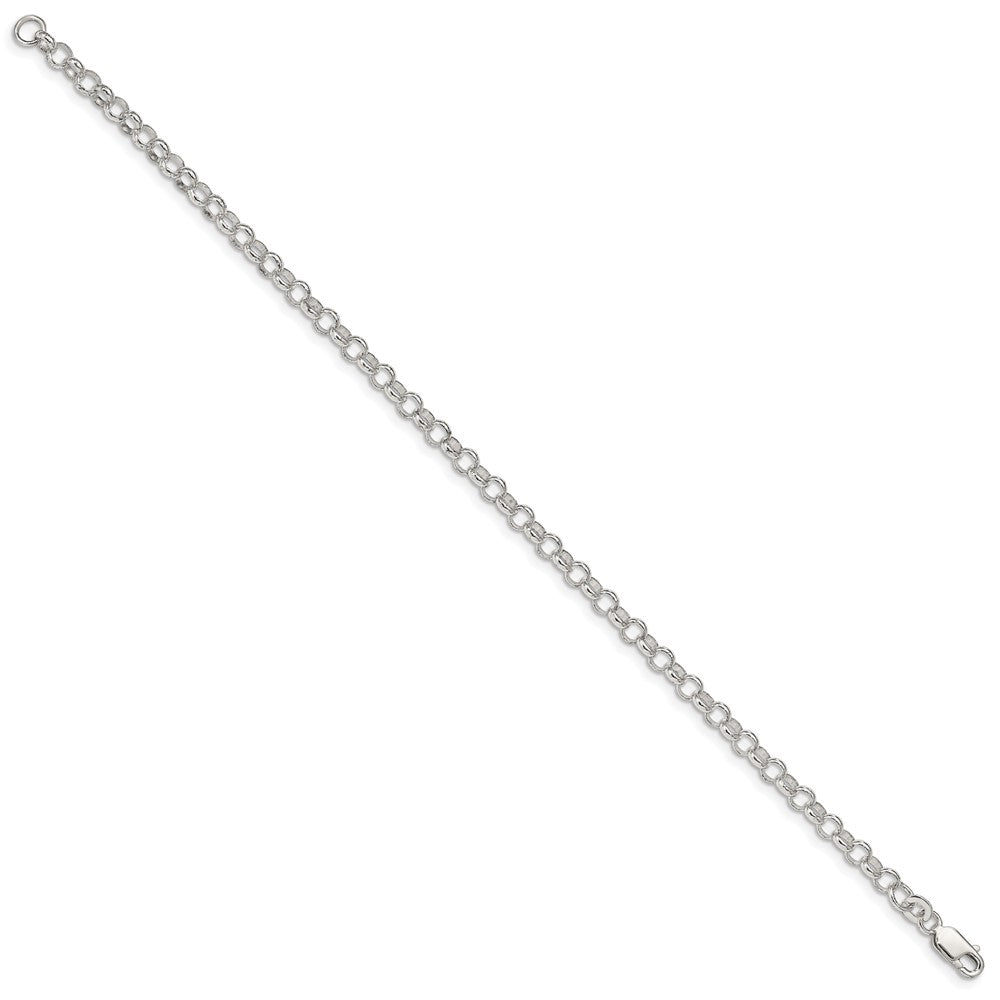 Sterling Silver 4mm Rolo Chain QFC75-8
