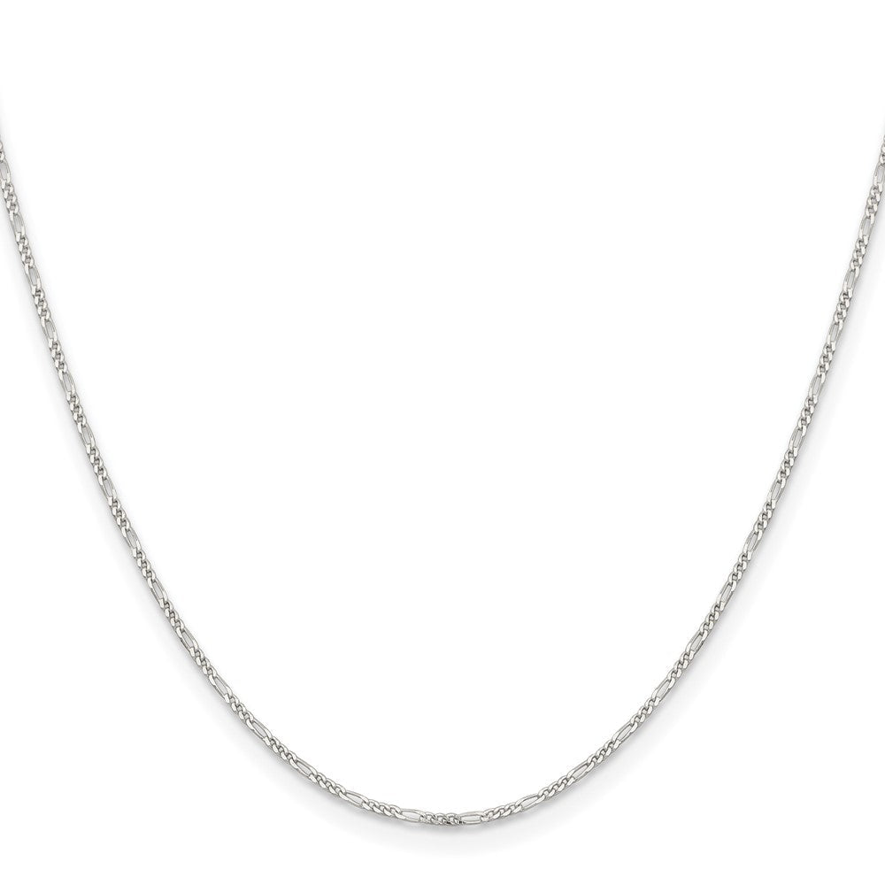 Sterling Silver 1.2mm Figaro ChainQFG035