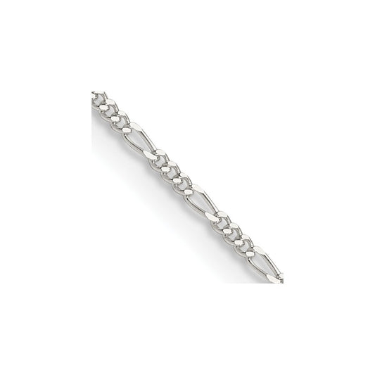 Sterling Silver 1.2mm Figaro ChainQFG035