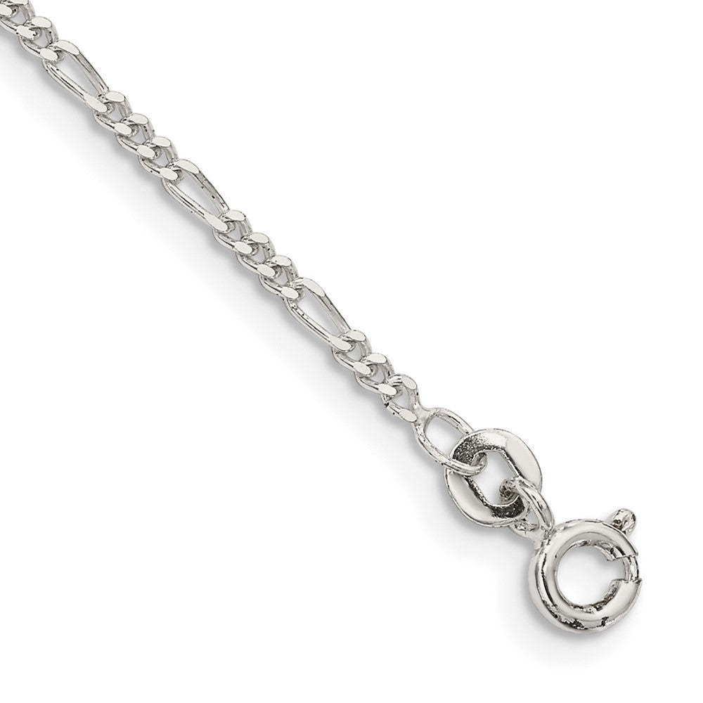 Sterling Silver 1.75mm Figaro Chain QFG050-8
