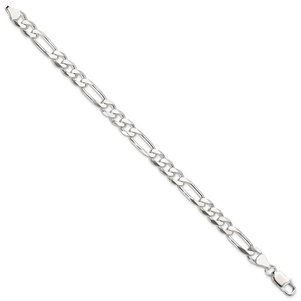 Sterling Silver 7.5mm Figaro Chain QFG200-7