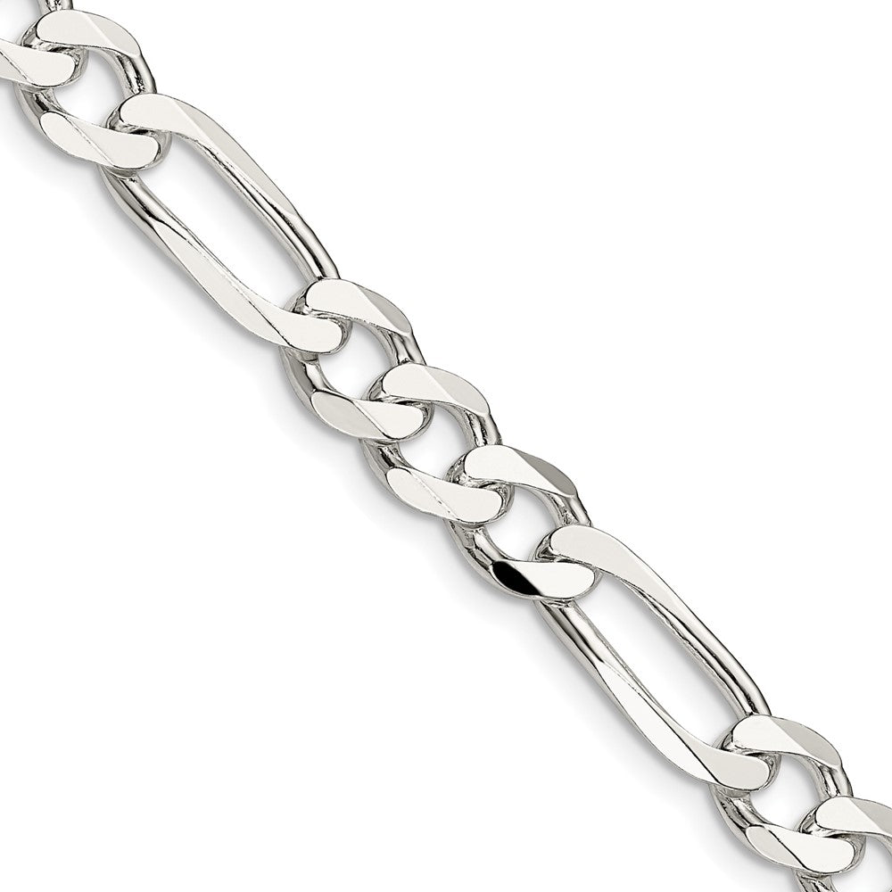 Sterling Silver 7.5mm Figaro ChainQFG200