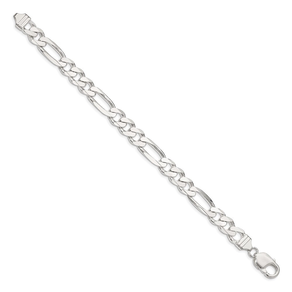 Sterling Silver 9mm Figaro Chain QFG250-8