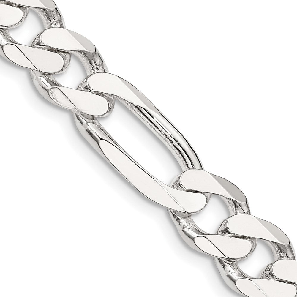 Sterling Silver 9mm Figaro ChainQFG250