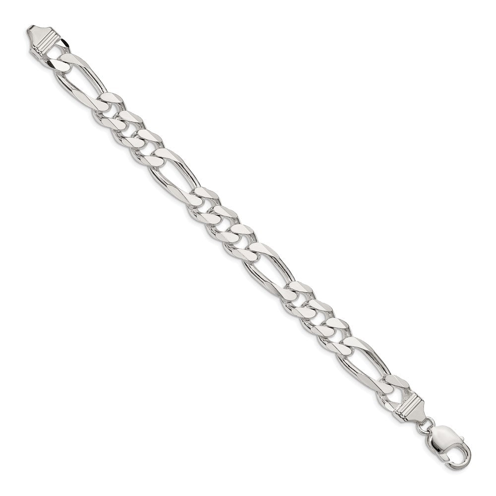 Sterling Silver 10.75mm Figaro Chain QFG300-8