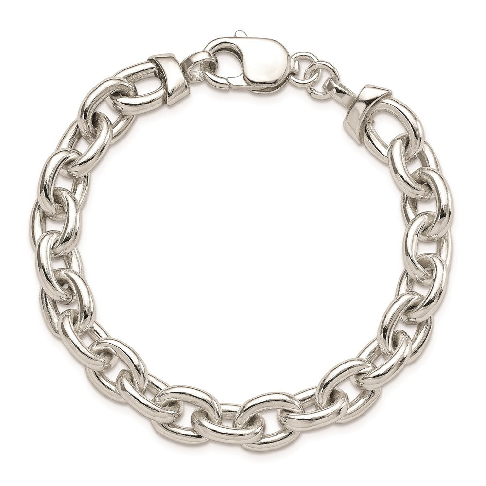 Sterling Silver Fancy Link Bracelet QG1553-7.5