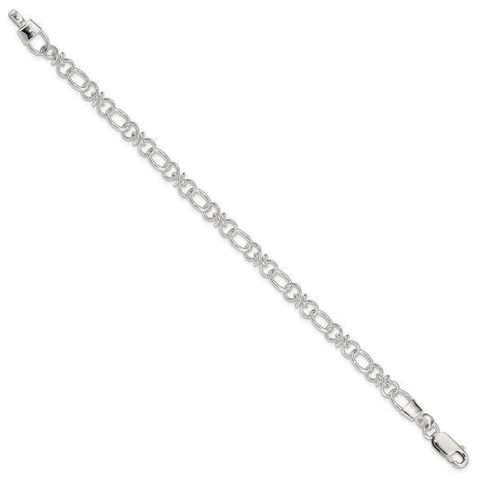Sterling Silver Fancy Bracelet QG2197-7.5
