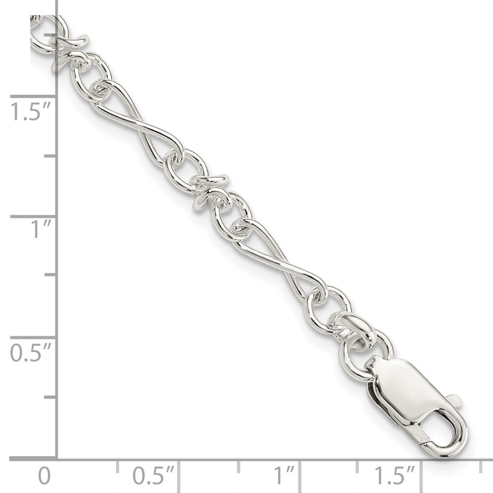 Sterling Silver Bracelet QG2217-7.5