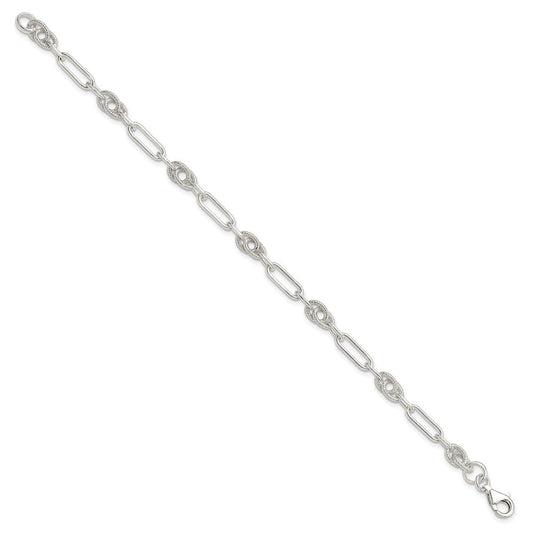 Sterling Silver Bracelet QG2218-7.5