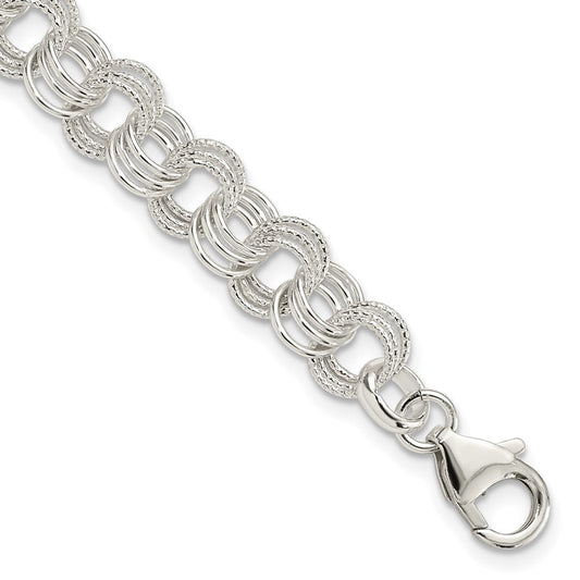 Sterling Silver Bracelet QG2223-7.5
