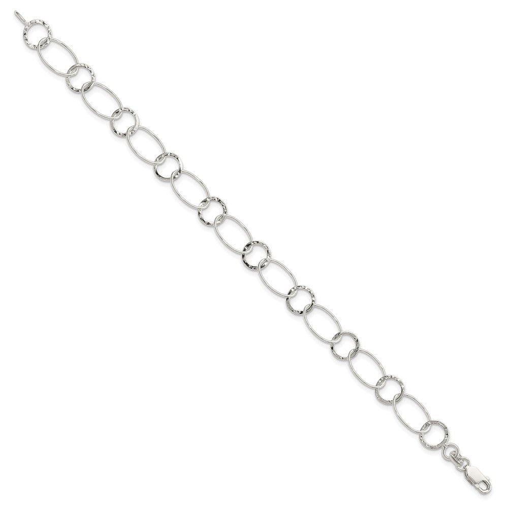 Sterling Silver Fancy Bracelet QG2331-7.5