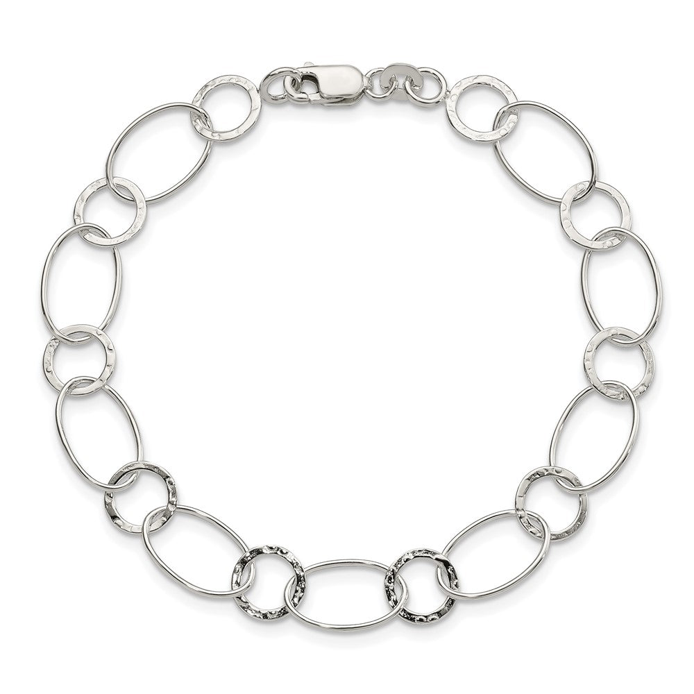 Sterling Silver Fancy Bracelet QG2331-7.5